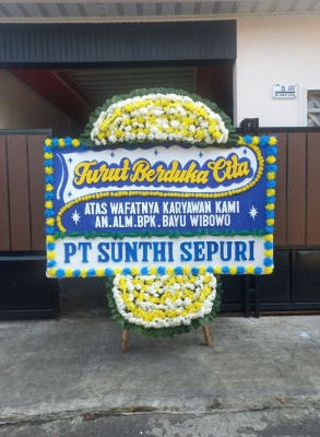 Papan Bunga Duka di Lampung Tengah